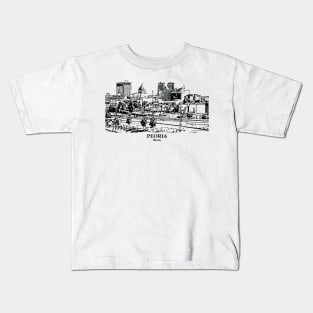 Peoria - Illinois Kids T-Shirt